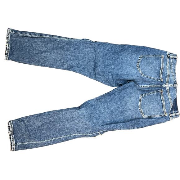 Abercrombie & Fitch AF Jeans The SKinny High Rise Curve Love Distressed Grunge 6 - Picture 6 of 6